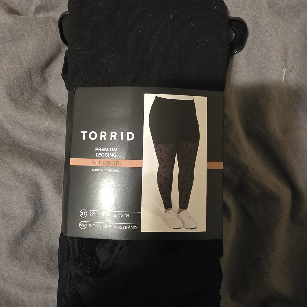 Torrid Black Full-Length Premium Leggings